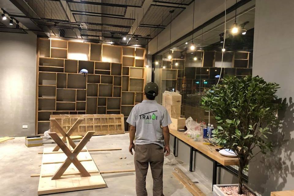 Một số mẫu thiết kế quán trà sữa nhỏ xinh