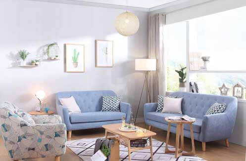 Sofa nỉ đẹp hiện đại - chất liệu cao cấp