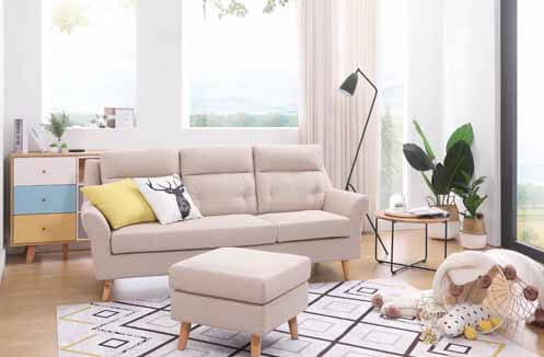 Sofa nỉ đẹp hiện đại - thiết kế đa dạng về mẫu mã