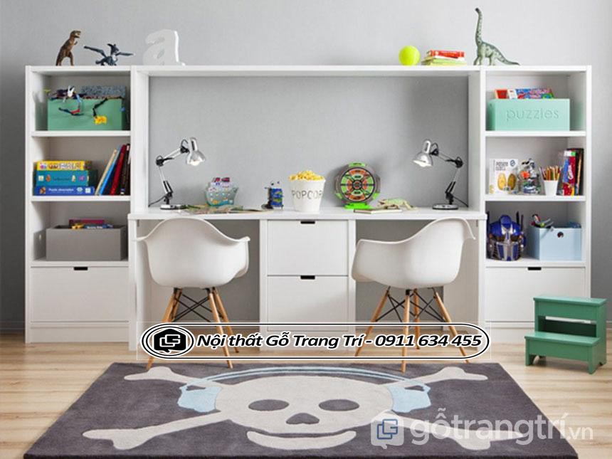 Những yếu tố cần lưu ý khi chọn bàn học đôi cho phòng nhỏ